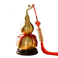 Wealth Gourd Brass Construction Fine Finish for Living Room