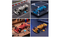 RC Chassis with Steering Gear 1:28 Scale Car Frame Metal for Drifting, Builders