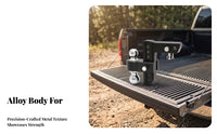 Aluminum Alloy Vehicle Accessory Adjustable Trailer Arm Double-Ball Tow Arm for Towing