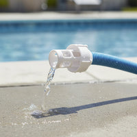 Pool Drain Plug Connector Threaded Pool Drain Connector with Threads Replacement for Above Ground Pools