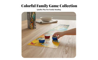 Parent-Child Interaction Tabletop Shuffleboard Curling Set Effortless Gliding Pucks Portable Curling Shuffleboard Game Educational Fun