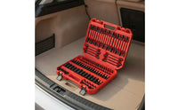 107 Pieces Screwdriver Bit Set with Case Secure Screwdriver Bit Set with Storage Case Sturdy Tools for Garage