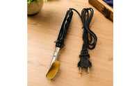 Handheld Plastic Welder with Flat Tip Electric Plastic Fusing Iron Non-Slip Rapid Heating for Workshop