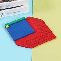 Adhesive Base Ten Blocks EVA Foam Place Value Manipulative Set Arithmetic Teaching Blocks Hands-on Learning for Teachers