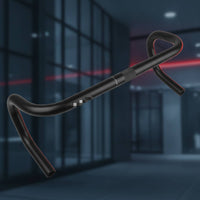 Road Bike Drop Bar Aluminum Alloy Drop Handlebar Road Bike Handlebar Sandblasted Anodized for Cyclists, Fixed Gear Builds