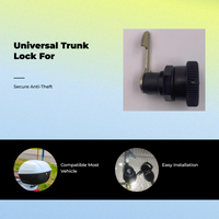 Universal Metal Trunk Lock Cylinder for Secure Storage