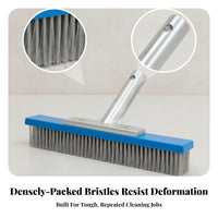 Swimming Pool Brush Pool Cleaning Brush Screw Mount Deep Clean