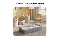 Underbed Storage container Foldable Design Closet Organizer Space Saving for Students