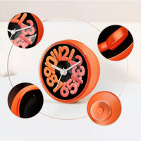 Bathroom Clock with Suction Cup Compact for Kitchen