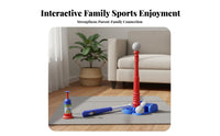 Parent-Child Interaction Spring-up Baseball Pitching Toy Improves Hand-Eye Coordination Kids Baseball Training Set Portable for Beginners