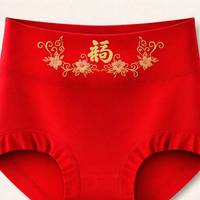Women's High Waisted Modal Fiber Knickers for Everyday Wear, Ladies Underwear Packs with Control and Protection, Soft Breathable