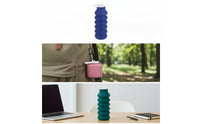 Collapsible Silicone Cup Portable Drinkware Lightweight for Hiking, Commuters