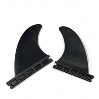 2 Pieces Nylon Surfboard Tail Fin Compact Paddle Board Tail Fin Sleek Easy to Install for Surfers, Paddleboarders