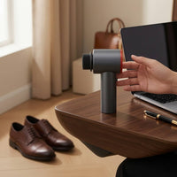 Electric Shoe Shine Machine Rechargeable Electric Shoe Polisher Handheld Leather Polisher Portable Appliance Compact