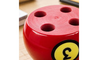 Billiard Ball Pen Holder Rounded Desktop Pen Holder Flat Desktop Organizer Cup
