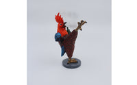 Kung Fu Cockerel Sculpture with Bottle Combat Arts Cockerel Figurine Funny Vivid for Collectors, Living Room, Entryway, Desk, Shelf