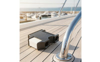 Marine Bumper Line Adjuster Slimline Bumper Line Adjuster with Dual Openings Hardware Adjustable User-Friendly