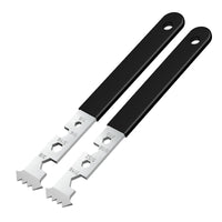 2 Pieces Paving Tile Removal Tool Gripping Grooves Block Lifter Comfortable Grip Slim Design for DIY Enthusiasts, Homeowners