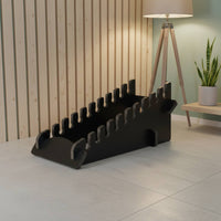 Tile Display Rack Sturdy Construction Flooring Sample Stand Heavy Duty Stone Slab Holder for Showroom, Business Show
