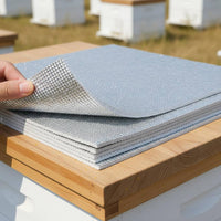 Sun Protection Reflective Beehive Lid Cover Moisture-Proof Beehive Insulation Cover Thickened Material Beekeeping Supply Foldable for Apiarists