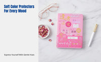 Creative Foil Notebook, Inspirational Quotes, Colorful Pages, Aesthetic Student Gift, Cute Girls Stationery