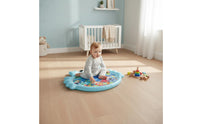 Leak Proof Design Baby Tummy Time Water Mat Easy to Set Up Inflatable Water Play Mat Foldable Infant Toy for Babies, Infants, Toddlers, Indoor