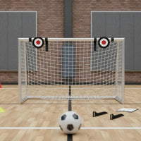 Adjustable Soccer Target Highlighted Scoring Zone Football Goal Target Long-Lasting Construction for Children, Coaches
