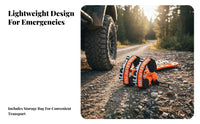 High Breaking Strength Soft Rope Heavy-Duty Synthetic Rope Lightweight and Safe Towing Equipment Long-Lasting for Away from the Road-Highway Enthusiasts, ATV/UTV Operators, Rescue Personnel, Winching, Emergency Situations, Camping