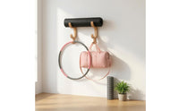 Mat Organizer with Hooks Compact Mat Holder with Hooks Tidy for