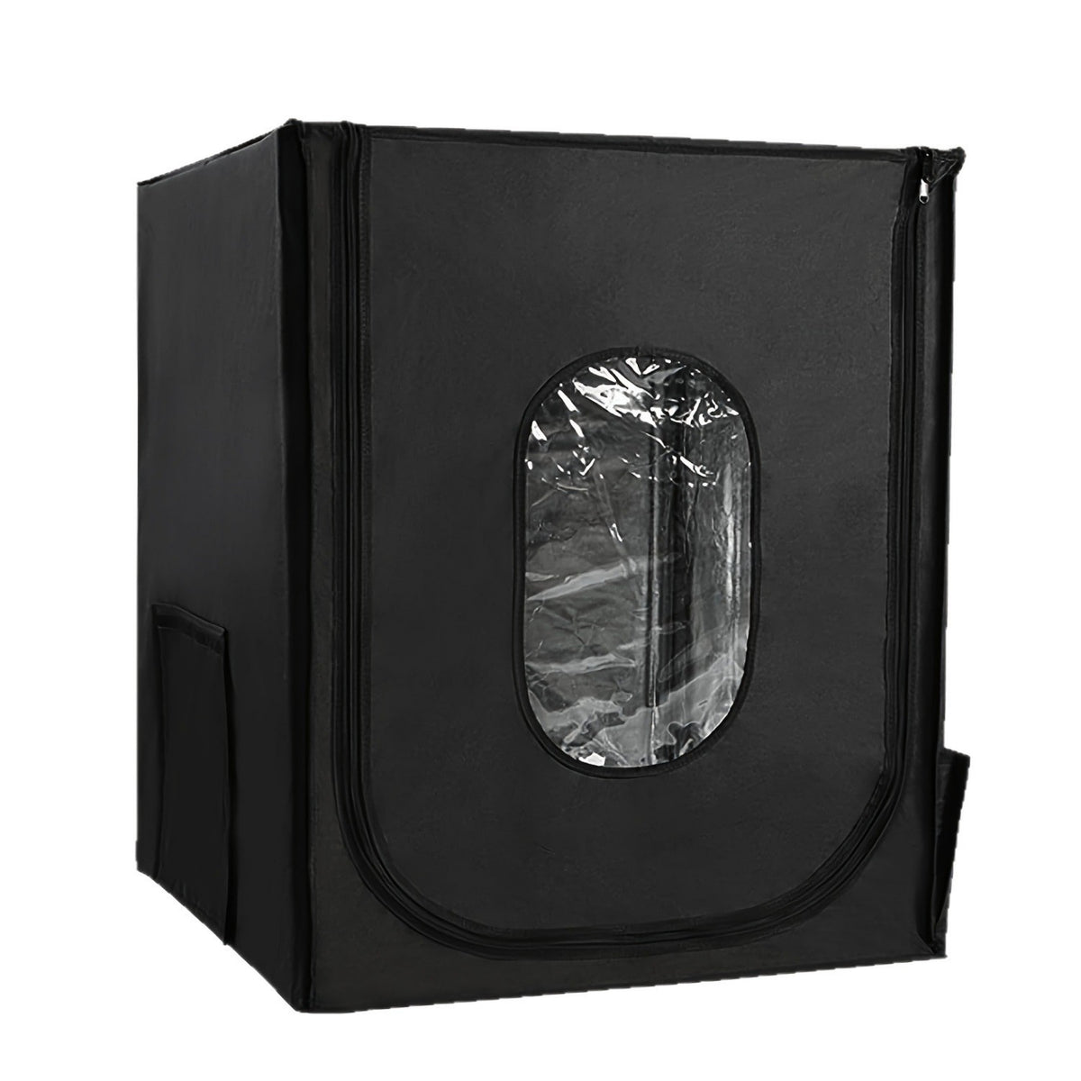Printer Enclosure Zippered Printer Cover with Window Desktop Textile Housing for Studio