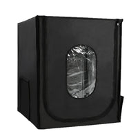 Printer Enclosure Zippered Printer Cover with Window Desktop Textile Housing for Studio