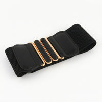 Wide Waist Belt Stretch Elastic Waist Belt Waistband Broad Decorative for Women, Dresses, Everyday Styling
