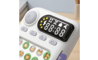 80 Cards Attention Training Toy Digital Display Memory Training Device Button Controls Study Aid Listening Practice