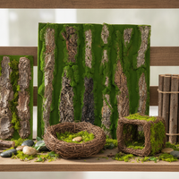 Artificial Tree Bark Cover for Pipes and Columns, Decorative Faux Plant Vine for Balcony Landscaping
