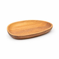 Irregular Serving Tray Wooden Sandalwood Tray Smooth Decorative for Hosts, Tea Service, Coffee Table