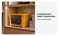 Front Accessible Ing Storage Box Space Saving Clear Front-Accessible Box