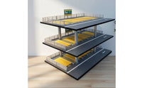 Parking Garage Diorama Die-Cast Model Car Display Steel-Frame Parking Garage Model for Collectors