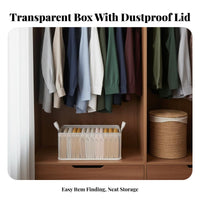 Stackable Framed Container particleResistant Foldable storage container two-wayreach Doors