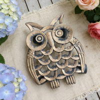 Bird Flower Pot Stand Movable Rolling Plant Stand Rustic Style Flowerpot Holder for Balcony, Terrace