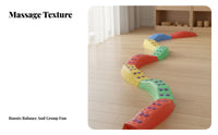Learn Through Play Kids Balance Beam Set Non-Slip Base Balance Beam and Stepping Stones Easy Stackable Storage Sensory Stepping Stones Set Endless Configurations for Toddlers, Preschoolers, Children, Kindergarten, Indoor, Playroom, Living Room
