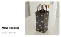 Large Capacity Umbrella Rack Water Draining Complimentary Standing Umbrella Stand Cane Holder Complimentary Standing Home
