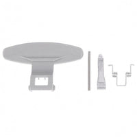 4 Pieces Plastic and Metal Front-Load Washer Latch Assembly Simple Functional Washing Machine Door Lock Handle