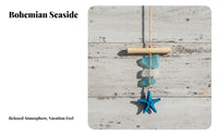 Hanging Ornament Coastal Elegance Driftwood Sea Creature Decoration Design Sea Creature Hanging Decor for Washroom