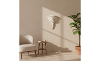 Antique-Style Wall-Mounted Flower Vase Indoor Decorative Wall Vase Elegant Sophisticated for Hallway