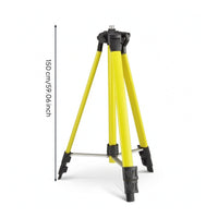 Tripod with Mounting Screw Foldable Aluminum Tripod Support Collapsible Lightweight for Carpenters, Leveling, Construction Sites