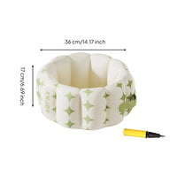 Inflatable Bucket Lightweight Bucket with Hand Pump Portable for Campers, Anglers, Camping, Fishing, Picnics