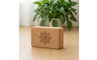 Cork Stretching Block Supportive Cork Block Stable Exercise Equipment for Yogis, Dancers, Home Workouts