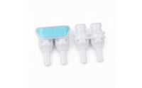 Double-Ended CPC Quick Connector Leak-Unobstructed Quick Disconnect Coupling Compact Inline Hose Connector Rigid for DIYers, Hobbyists, Liquid Transfer, Workshop