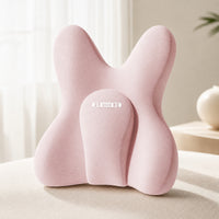 Contoured Inflatable Car Seat Cushion Adjustable Car Cushion with Air Tube Ergonomic Inflatable Waist Pillow Comfortable for Drivers