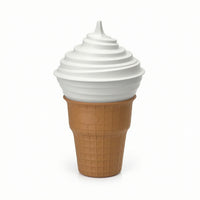 Ice Cream Maker Compact Chilled Dessert Maker Countertop for Families